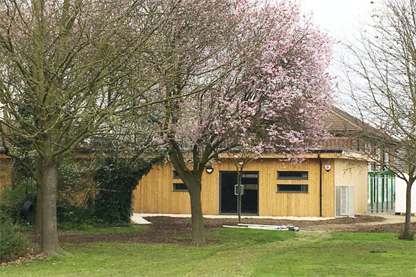 Multi-classroom Facility Five new classrooms installed in just 18 weeks